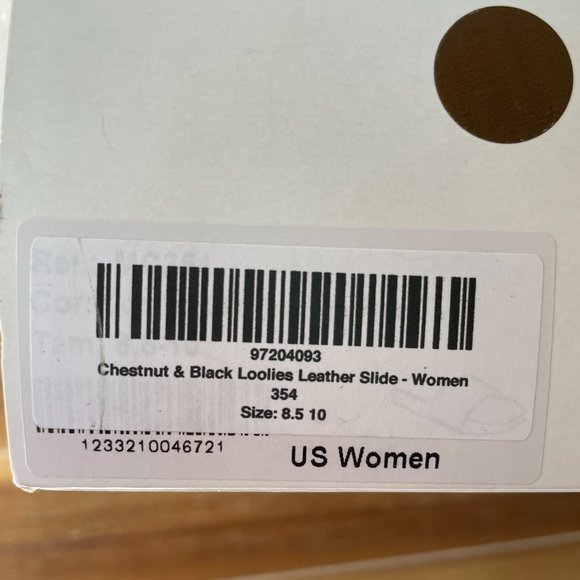 De Wulf Brown Leather Sandal Slides - Picture 7 of 7